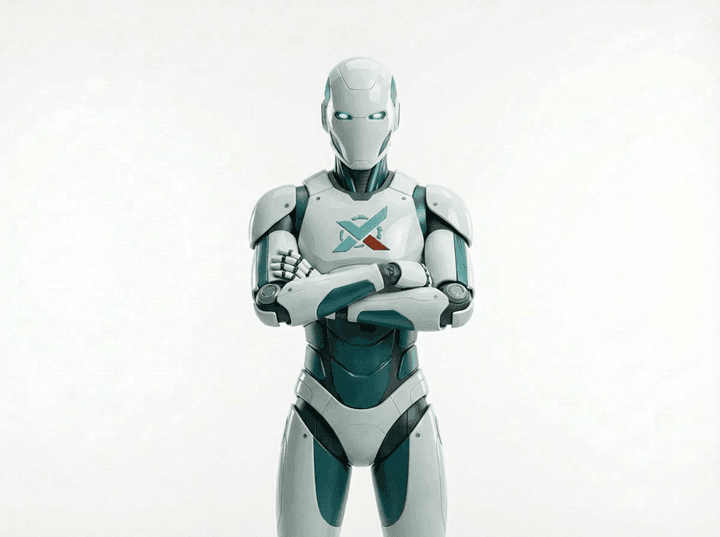 The Xirocco robot representing Maeros AI